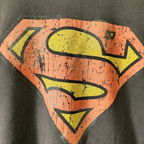 🦸‍♂️ Coach x Superman Graphic T-Shirt – Charcoal Gray – Size XXL - Picture 2 of 3